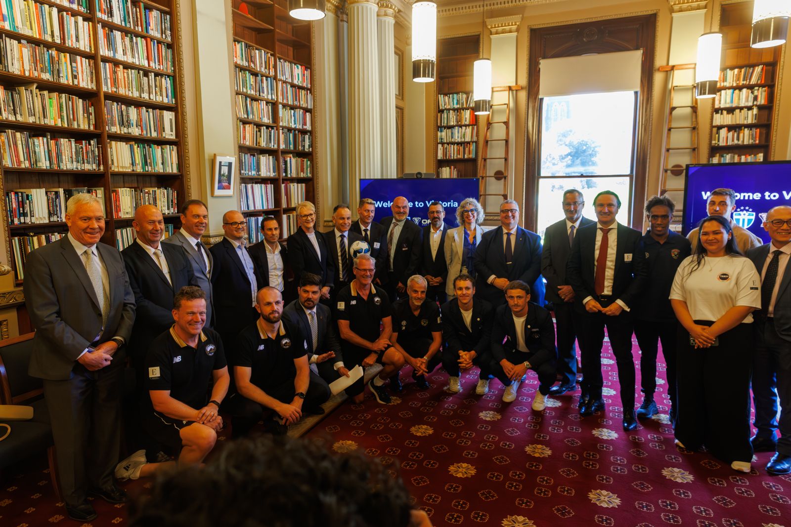 OFC Pro League Victorian Parliament Visit