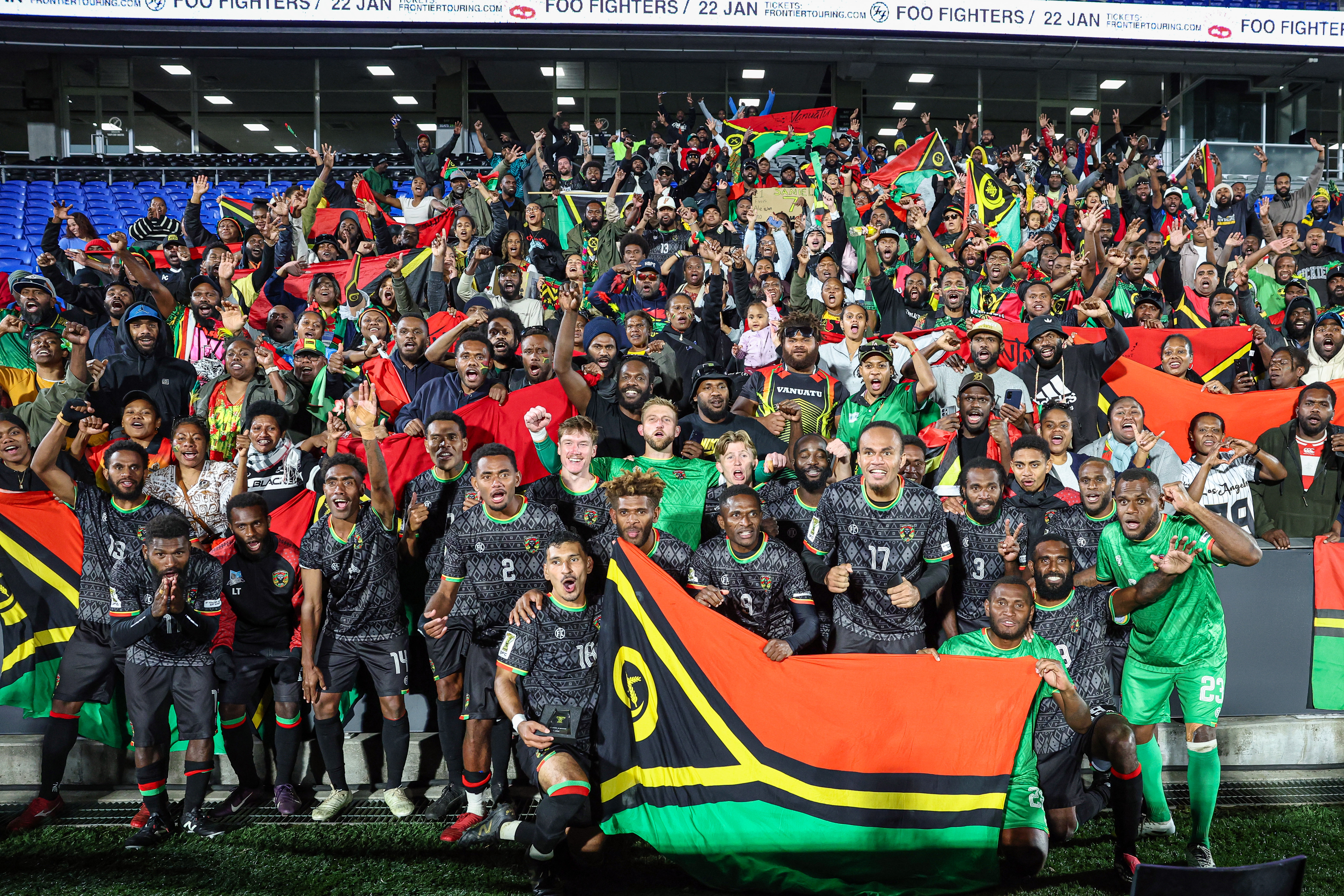 Vanuatu United Crowd Shot