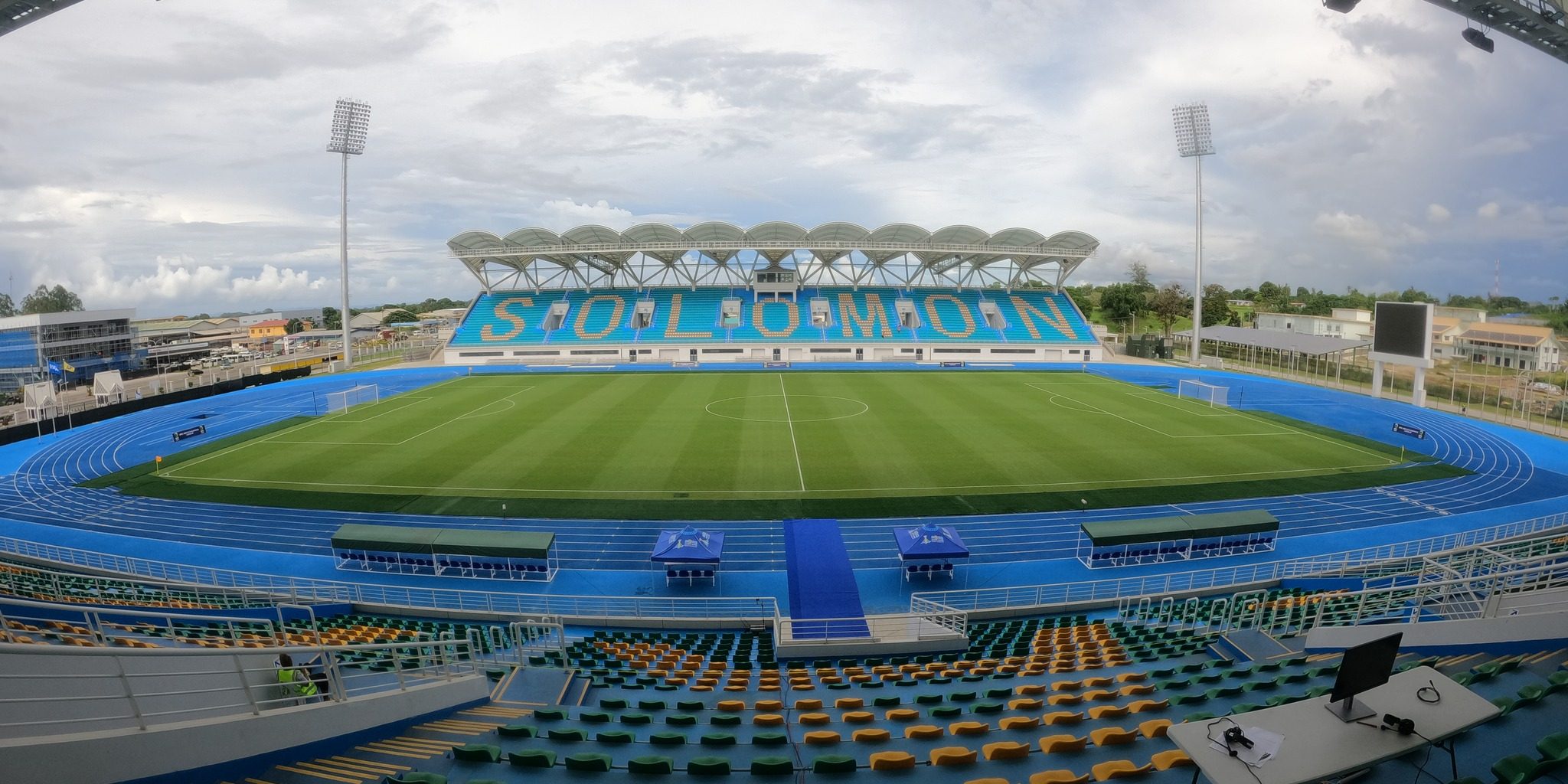 National Stadium In Honiara 2048X1024