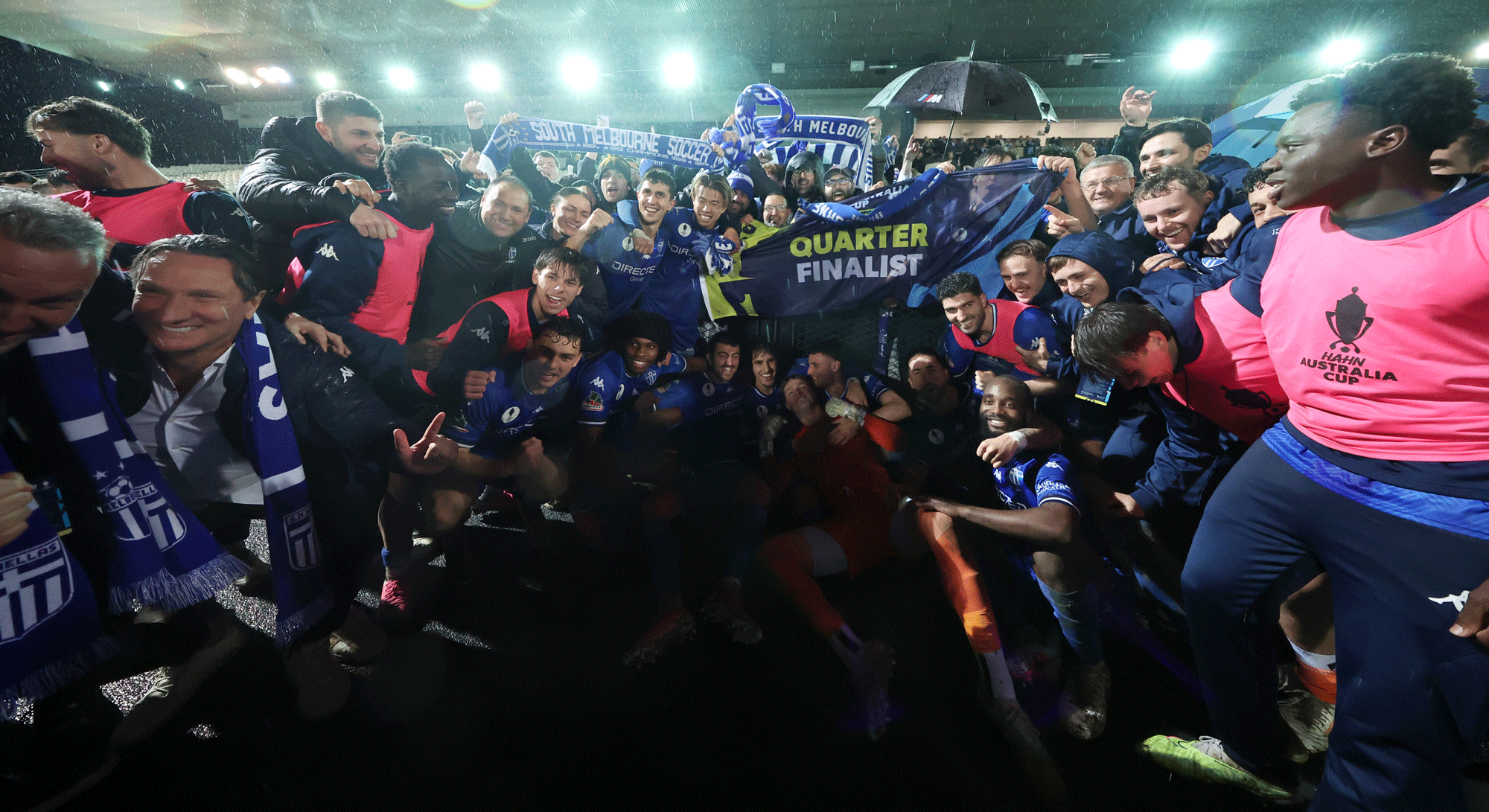South Melbourne FC Cup Win